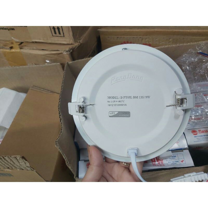 Led Panel viền vàng đổi màu 3 chế độ ánh sáng