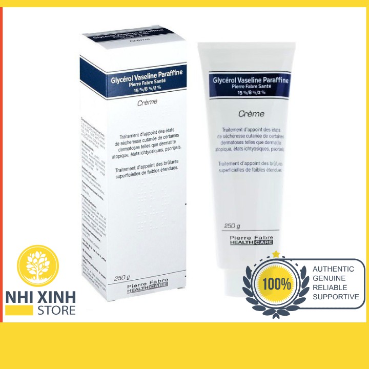 Kem Nẻ,Chàm Glycerol Vaseline Paraffine 250g