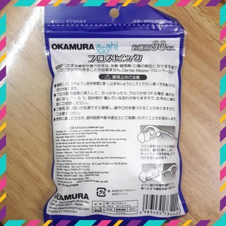 Chỉ kẽ răng okamura 90 que