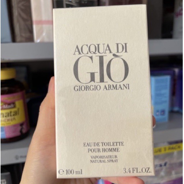 Nước hoa Acqua Di Gio Giorgio Armani Pour Homme EDT 100ml