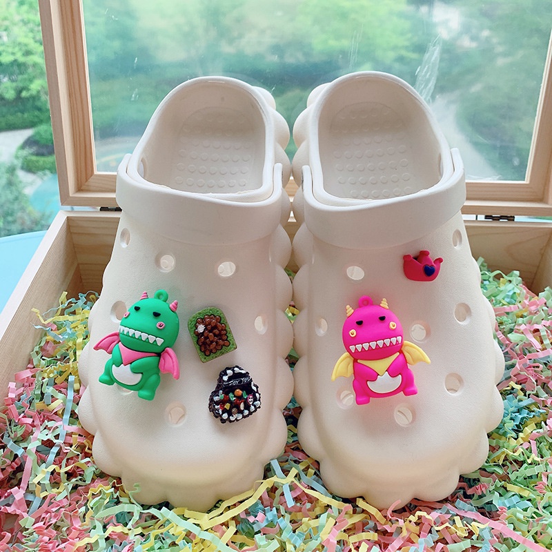 Bộ Phụ Kiện Trang Trí Giày Crocs Dễ Thương Có Thể Tháo Rời