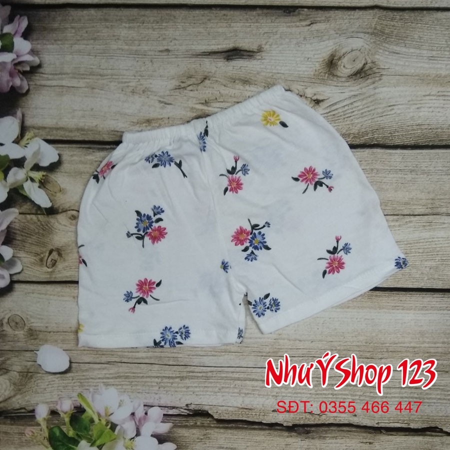 Quần Chục Hoa Cotton Xuất Dư