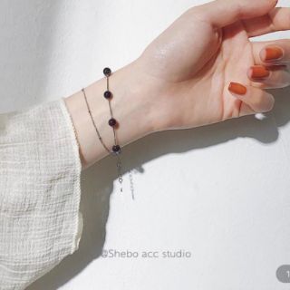 Lắc bạc mix đá phong thuỷ