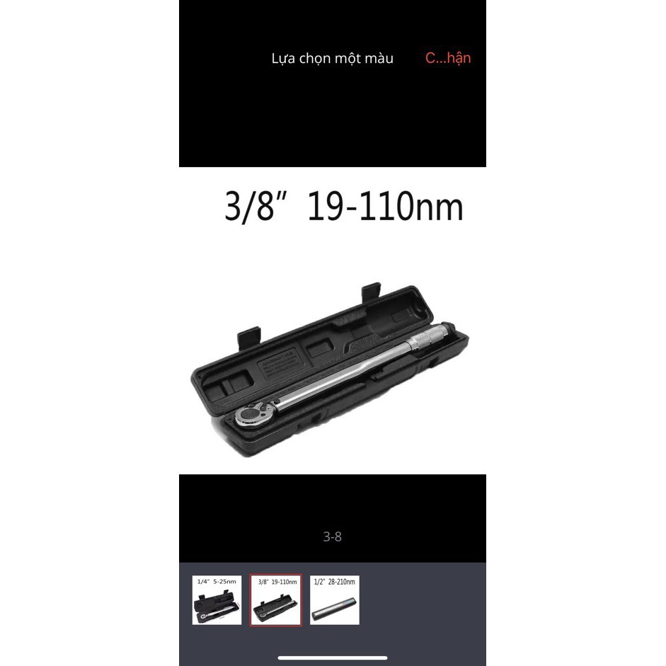 Tay Cân Lực 1/4-3/8-1/2 Đài Loan