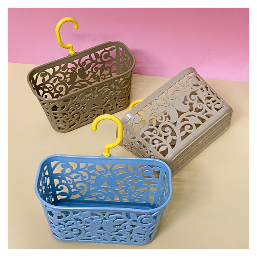 Rổ Treo Có Móc Câu HỌA TIẾT dễ thương xinh xắn sang trọng