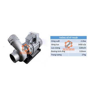 Máy bơm nước Thiên Long KPT 2.2KW ống 110