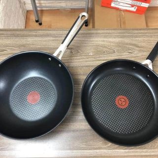 Set chảo xào rán và sâu lòng tefal jamie oliver 28cm