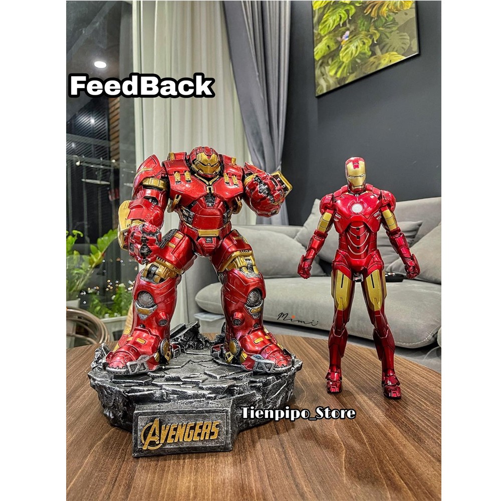 Mô hình Hulkbuster 32cm có kèm đế siêu đẹp