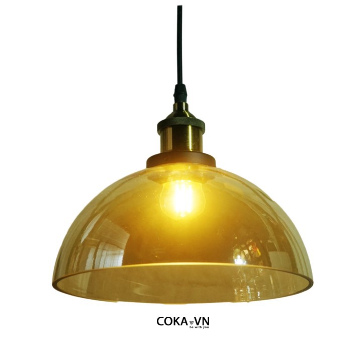 Đèn thả thủy tinh-đèn thả trang trí phòng khách-phòng ăn-quầy bar-cửa hàng TT03 chóa thủy tinh cao cấp