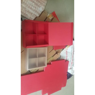 hộp kraft vuông 4 ngăn