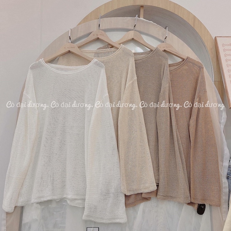 Áo Thun Nữ Dài Tay Dáng Rộng Suông | BigBuy360 - bigbuy360.vn