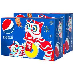 Thùng 24 Lon Nước Ngọt Pepsi (330ml / Lon)