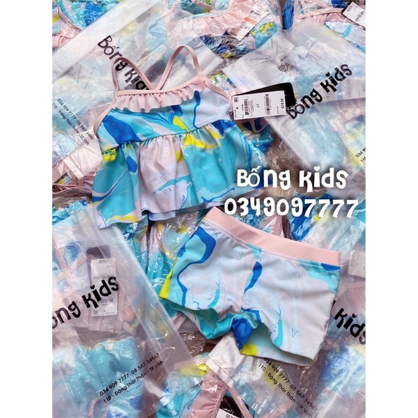 Đồ Bơi Bé Gái Hoa Lá