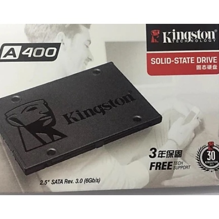 Ổ CỨNG GẮN TRONG SSD 120GB KINGSTON A400 SATA III, FULL BOX, BẢO HÀNH 36 THÁNG