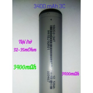 Pin sạc 18650 3200- 3400mah