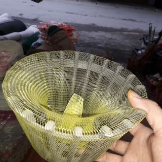 500g túi lưới bọc chậu trồng lan