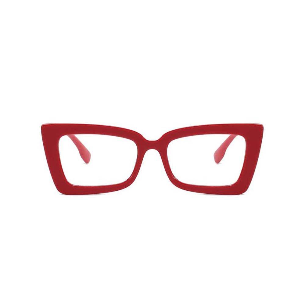 Kính Chống Bức Xạ WMES15H Trong Suốt Họa Tiết Da Báo Thời Trang Đường Phố Cho Nữ