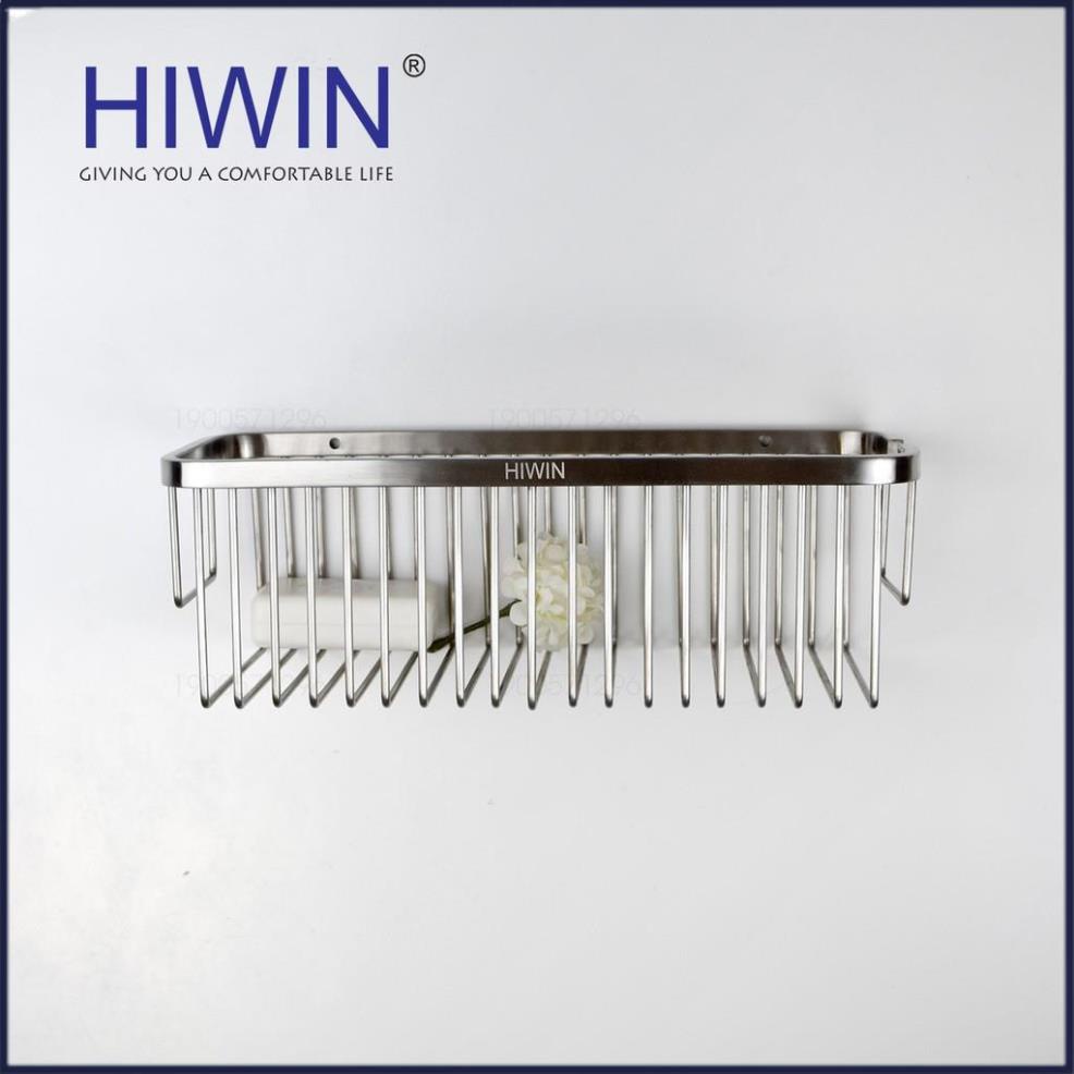 Kệ giỏ inox nhà tắm Inox 304 chống gỉ kích thước 265x125x88mm HIWIN Y-206
