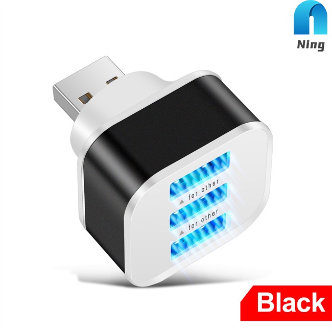 Đầu Chia 3 Cổng Usb 3 Cổng Tốc Độ Cao Tiện Dụng Mang Theo Du Lịch