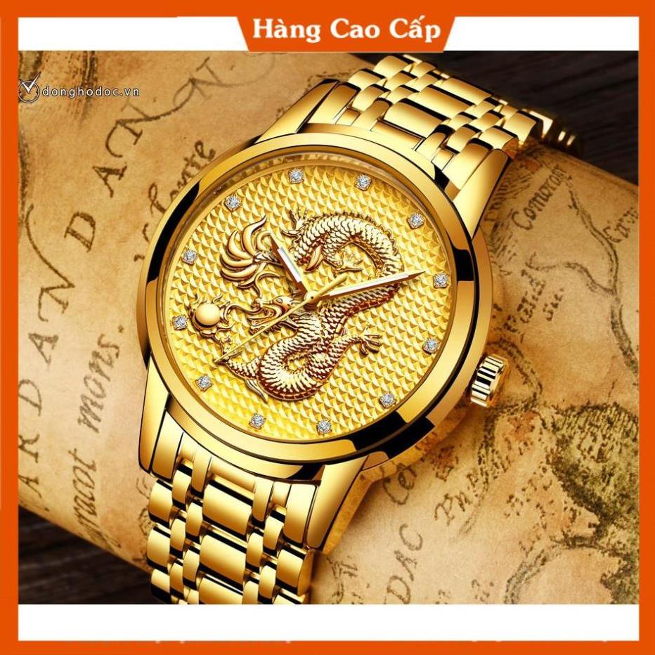 Đồng hồ nam DRAGON kính tráng SAPPHIRE – Dây thép đúc đặt cao cấp | BigBuy360 - bigbuy360.vn
