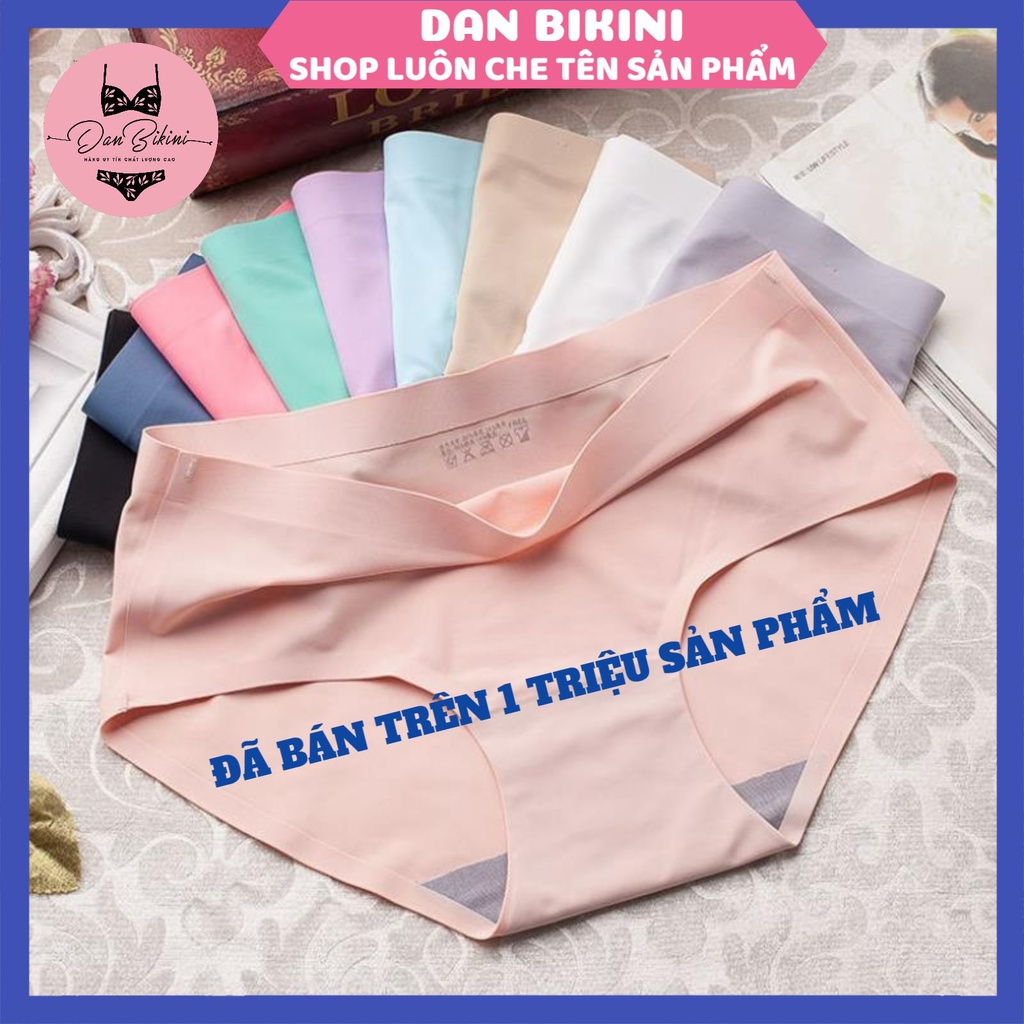 Quần Lót Nữ Đúc Su thun lạnh không đường may cao cấp mềm mại kháng khuẩn danbikini MÃ 810