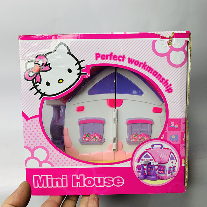 NGÔI NHÀ CỦA PET HELOO KIITY B0055 - ĐỒ CHƠI SÁNG TẠO