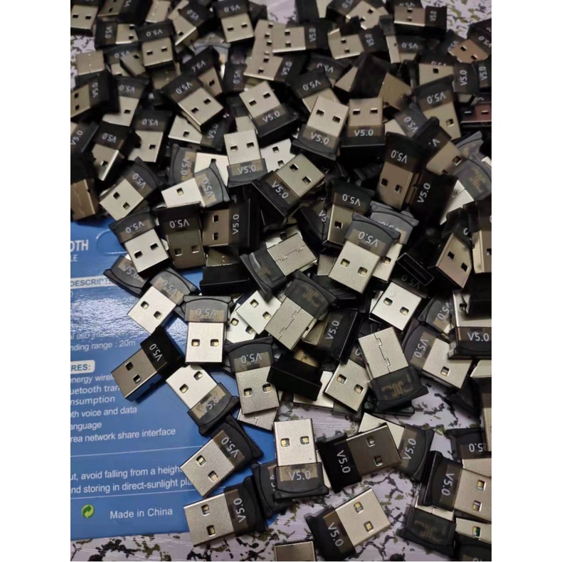 USB Bluetooth Dongle 5.0 - giúp Laptop PC thu phát sóng bluetooth kết nối