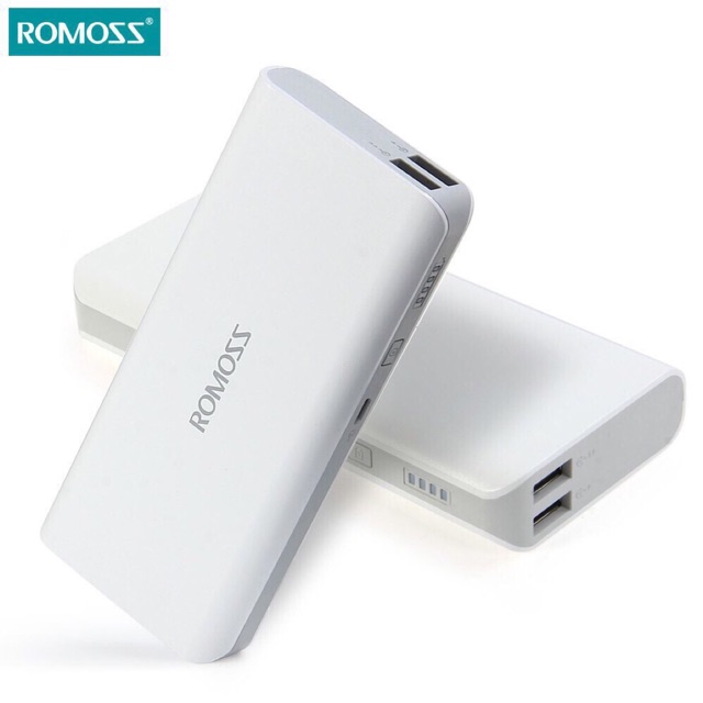 Củ sạc dự phòng chính hãng romos sense4 10.000