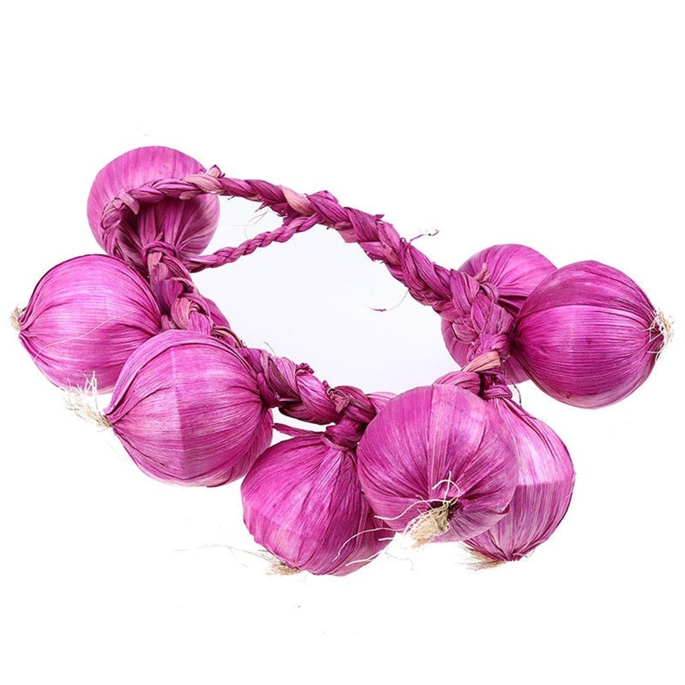 YIYU 1 Chùm Hành Tỏi Nhân Tạo Bằng Mút Treo Trang Trí Nhà Cửa / Tiệc Tùng / Nhà Bếp / Làm Đạo Cụ Chụp Ảnh