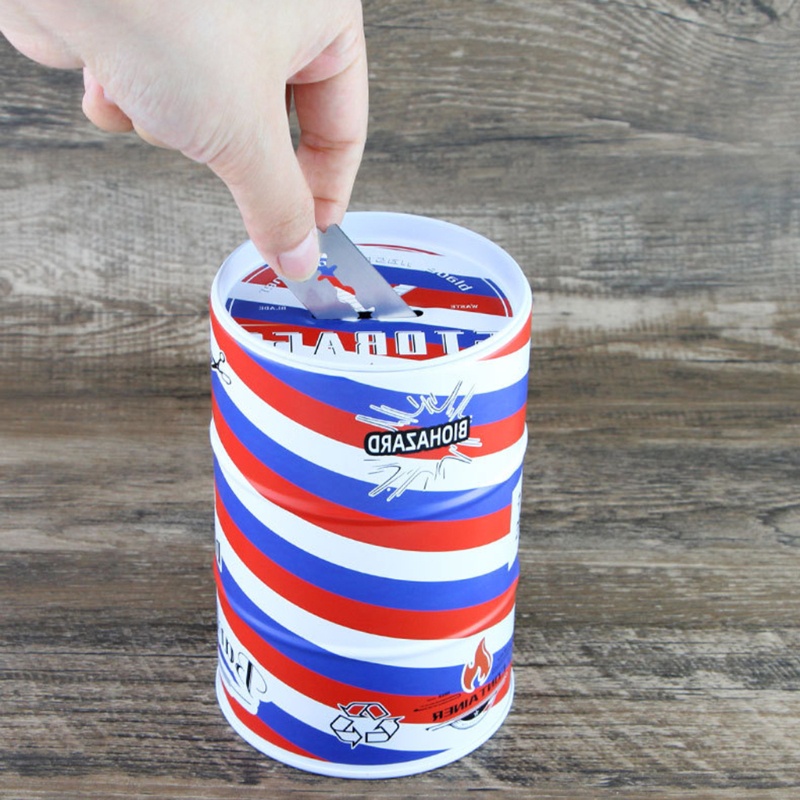 Youyo Hộp Sắt Tái Chế Lưỡi Dao Cạo Râu Có Thể Tái Chế Cho Salon Tóc Tái Chế