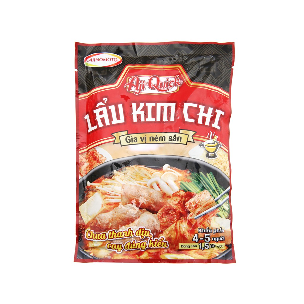 Gia vị nêm sẵn nấu lẩu kimchi Aji-Quick gói 46g