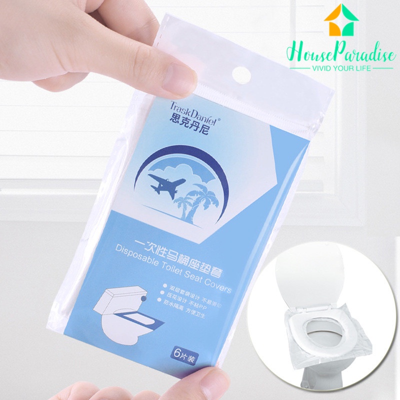 Vỏ Bọc Bệ Ngồi Toilet Dùng Một Lần Chống Nước Cho Mẹ Bầu