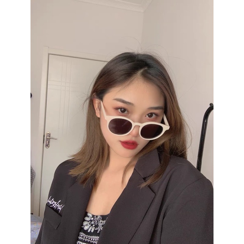 [Mã SKAMSALE07 giảm 10% tối đa 100K đơn 150K] Kính mắt tròn hot trend Trendy K176 | BigBuy360 - bigbuy360.vn