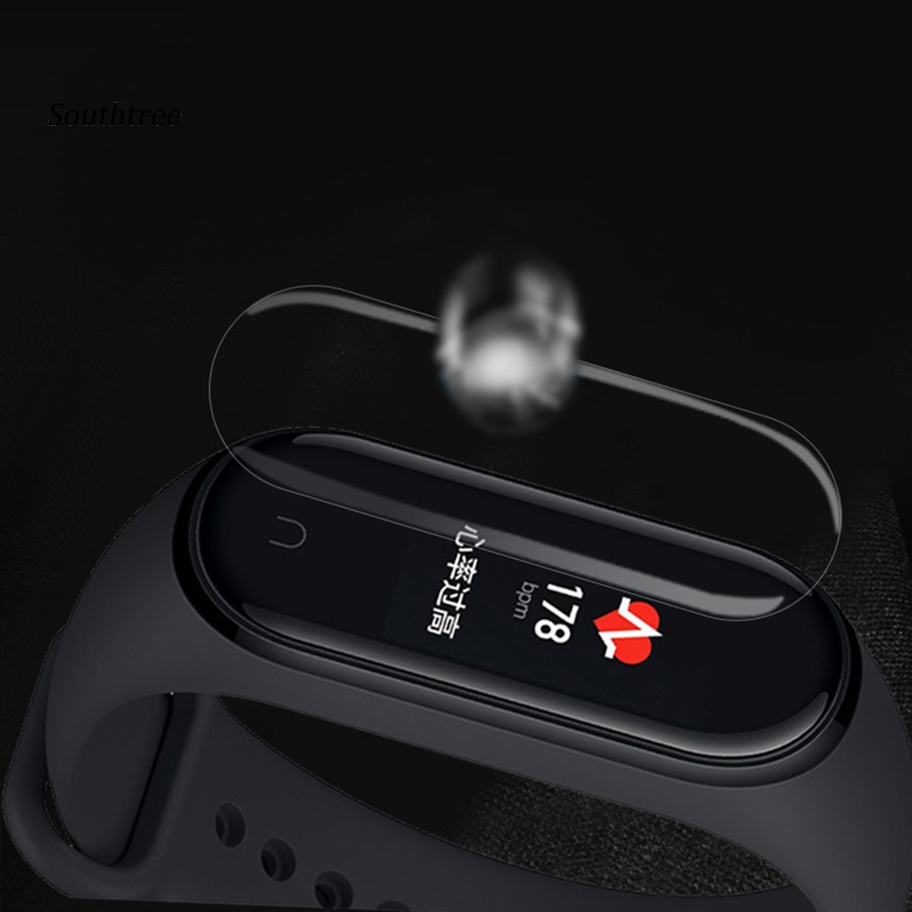 Set 3 Miếng Dán Tpu Chống Trầy Bảo Vệ Màn Hình Cho Xiaomi Mi Band 4