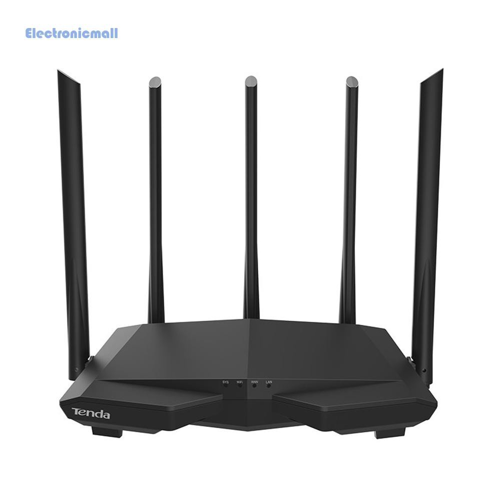 ElectronicMall01 Tenda AC7 1200M 2.4+5GHz WiFi Router Dual Band Wireless Signal Range Extender