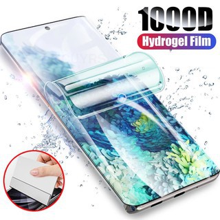 Miếng dán màn hình thủy lực cho Samsung Galaxy S21 Ultra S21 Plus Note 20 Ultra Note 10 + S20 Plus S10 + S9 S8 Plus S7 Edge Note 8 Note 9