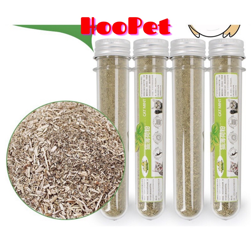 Cỏ Mèo Bạc Hà Catnip (ống 40 ml)- Cỏ Thơm Cho Mèo (Nhận Sỉ)