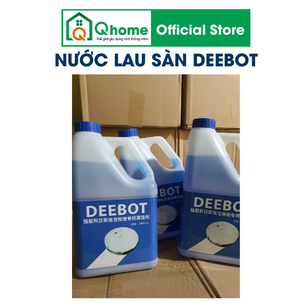 Nước lau sàn chuyên dụng dành riêng cho Robot hút bụi lau nhà Ecovacs Deebot ECOVACS DEEBOT / ILIFE / XIAOMI / LIECTROUX