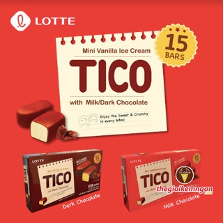 Kem viên Tico Lotte Hàn Quốc (510ML)