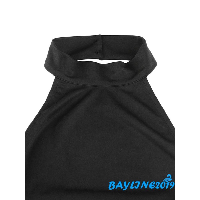 Đầm Hai Dây Hở Lưng Màu Trơn Thời Trang Mùa Hè Cho Nữ