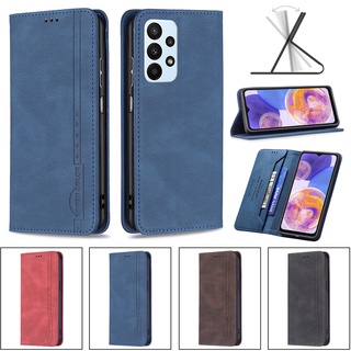 Bao Da Điện Thoại Nắp Lật Kèm Ngăn Đựng Thẻ Chống Trộm Cho samsung galaxy a54 a34 s23 + s23 ultra a54 a34 s23 + s23