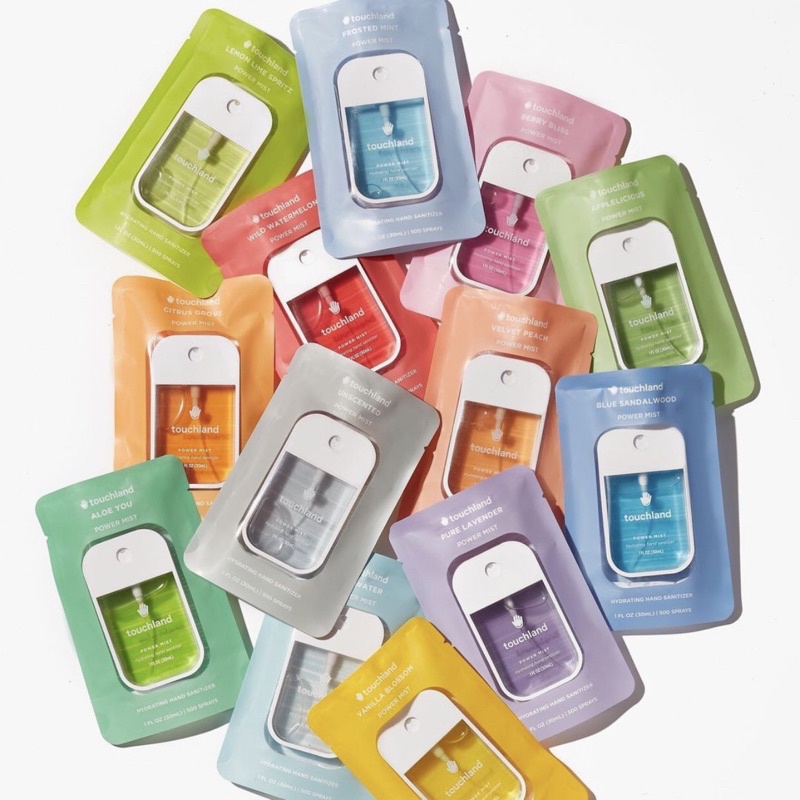 NƯỚC RỬA TAY KHÔ DIỆT KHUẨN TOUCHLAND / XỊT KHUẨN TAY TOUCHLAND
