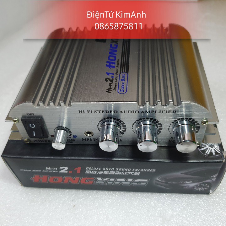 Ampli mini Super bass 300w HX-168AH chưa nguồn