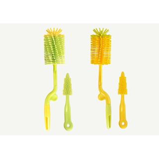 Bàn chải silicone làm sạch bình sữa em bé