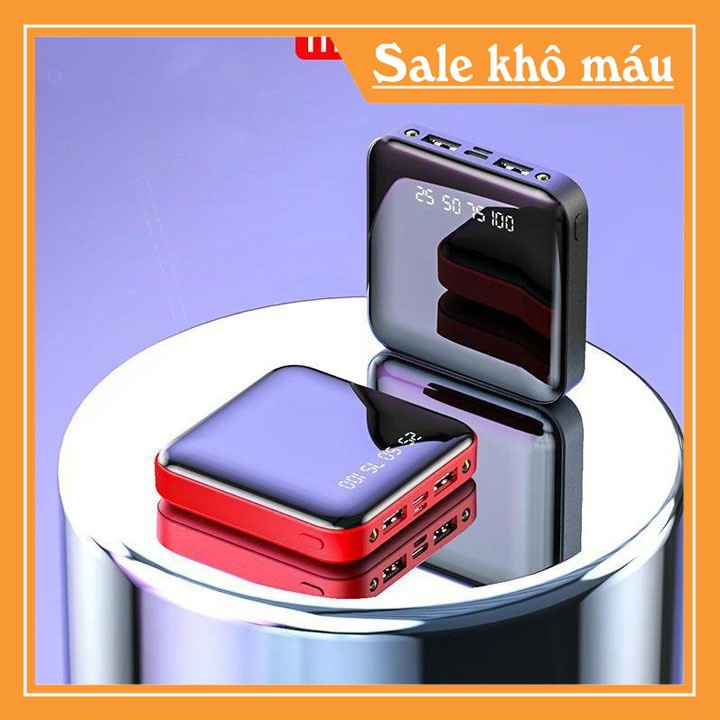 Pin Sạc Dự Phòng Mini Vuông 20000Mah __NgaanhShop
