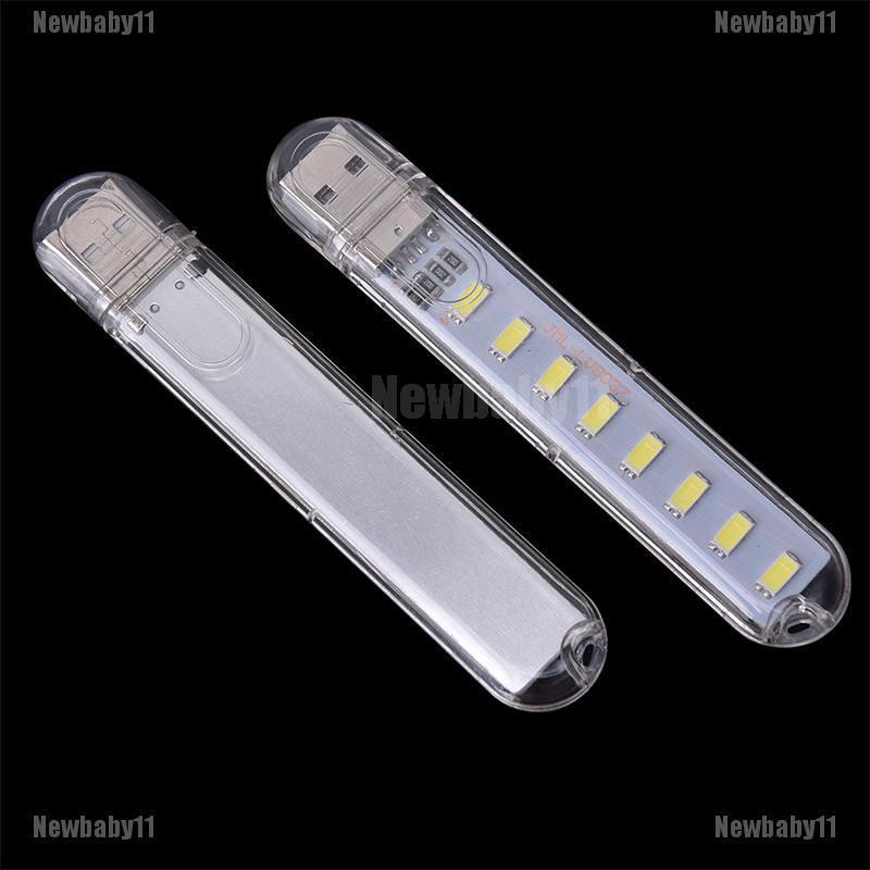 Đèn LED USB Mini 5V 8 Bóng Di Động Tiện Dụng Cho Máy Tính