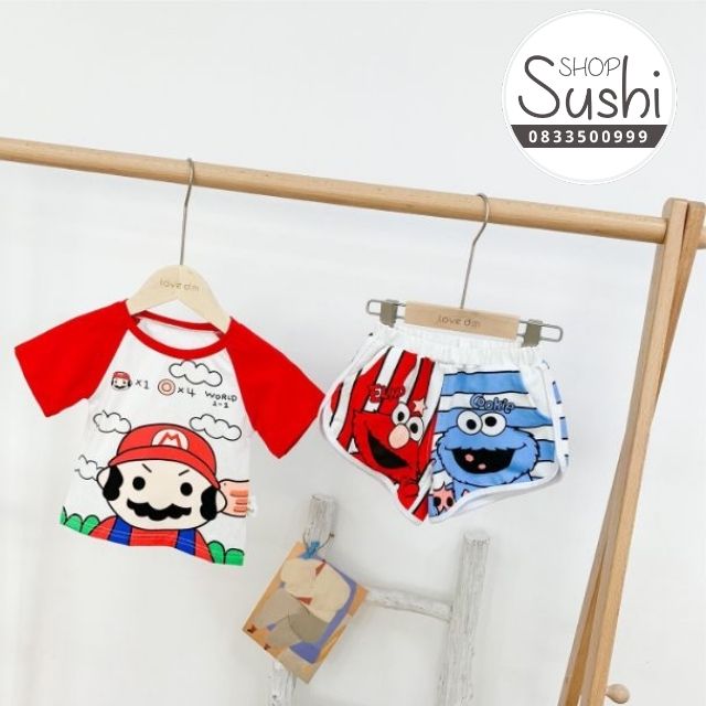 (FreeShip) Bộ quần áo cho bé - Set quần áo cotton