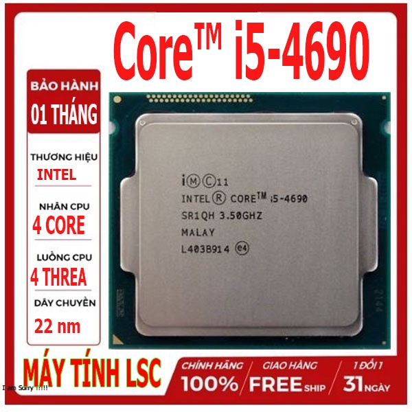 CPU Core i5 4690 E3 1271v3 E3 1230V3 E3 1220V3 Socket 1150