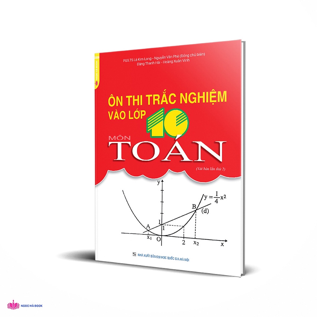 Sách - Ôn thi trắc nghiệm vào lớp 10 môn Toán