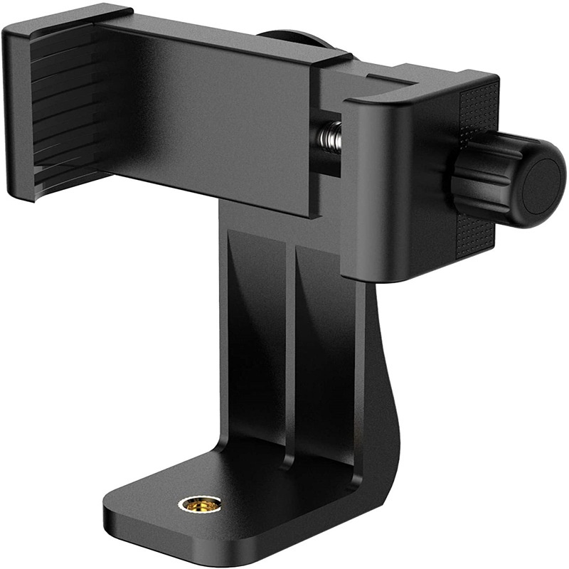 Kẹp điện thoại xoay 360 độ Kẹp điện thoại xoay ngang dọc dùng cho tripod và giá đỡ